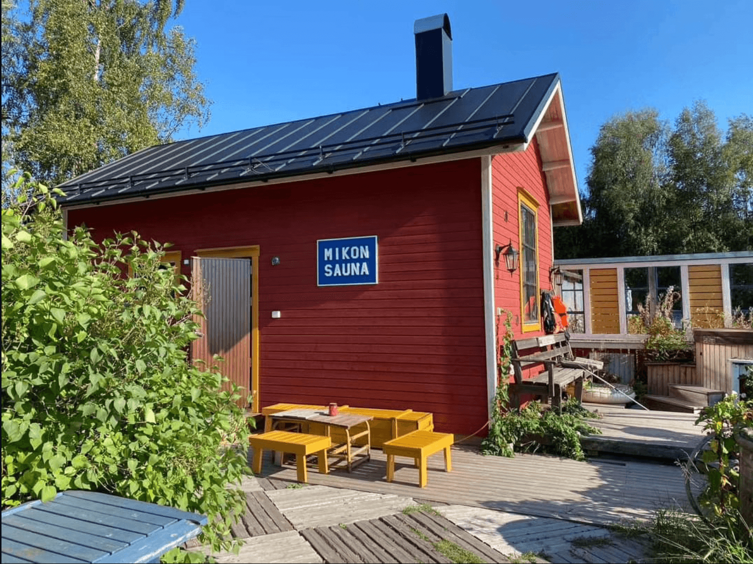 YLEinen sauna @ Saha